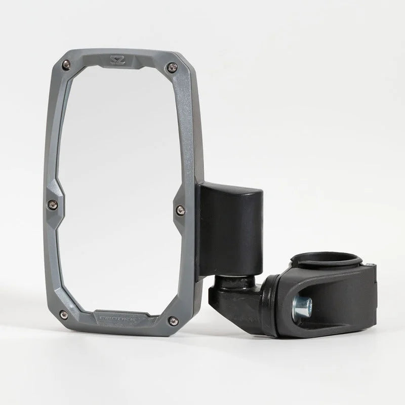 Seizmik 01+ A Cat/ Hon/JD/ Kaw/ Pol/ Suz/ Yam Embark Sideview Mirror  1.75 in. - Back View