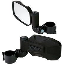 Load image into Gallery viewer, Seizmik 01+ A Cat/ Hon/JD/ Kaw/ Pol/ Suz/ Yam Strike ABS Sideview Mirror pr. - 1.75 in. Clamp - Back View