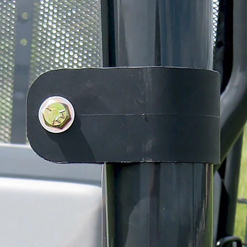 Seizmik 03-09 Polaris Ranger Full Windshield Polycarbonate - Side View