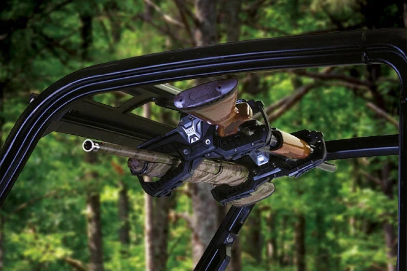 Seizmik 04+ A Cat/ Hon/JD/ Kaw/ Pol/ Suz/ Yam OHGR 2 Gun Rack 1.75 Clamp - Main Product View