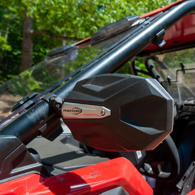 Seizmik 04+ Can Am/ Hon/ Kaw/ Kub/ Polaris/ Yam Photon Sideview Mirror 2 in. - Side View
