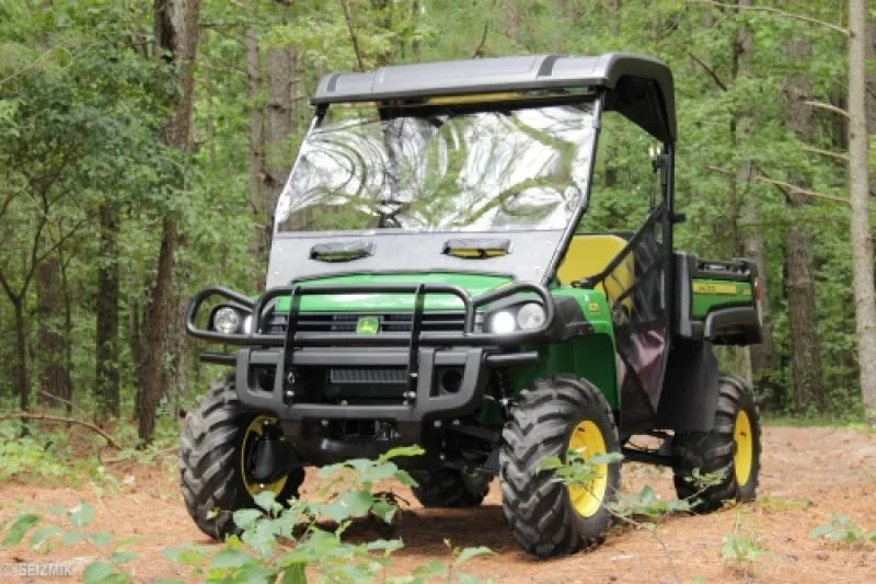 Seizmik 06-20 John Deere Gator HPX/XUV 625i-855D Windshield Versa-Vent - Installation View