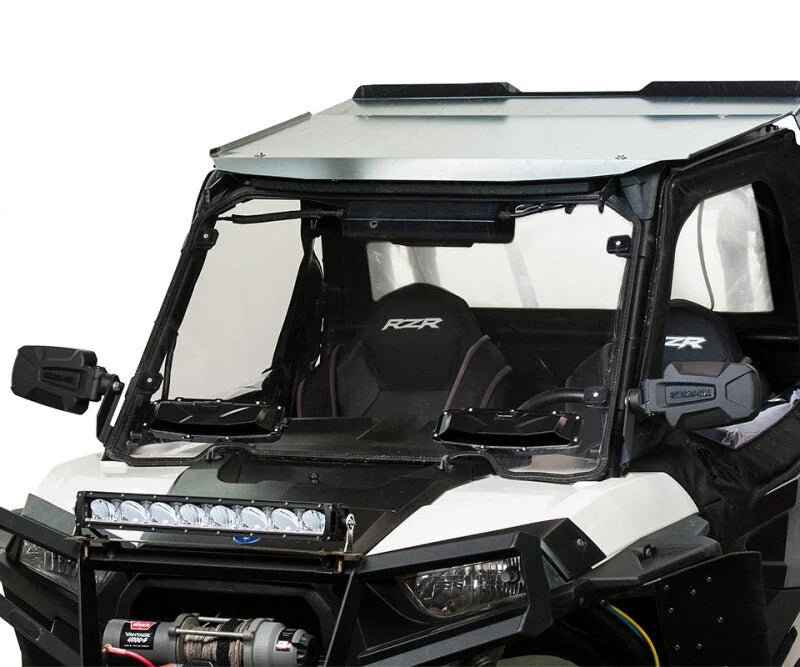 Seizmik 14-20 Polaris RZR 900-1000/S/XP/4/Trail Windshield Versa-Vent - Installation View