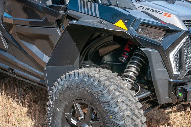 Seizmik 14-22 Polaris RZR XP 1000/ Turbo S/4 HDPE Fender Flares Kit - Black - Side View