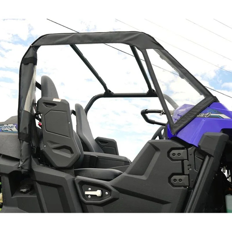 Seizmik 14+ Yamaha Viking/VI/Wolverine Soft Doors w/ Zippers Kit - Side View
