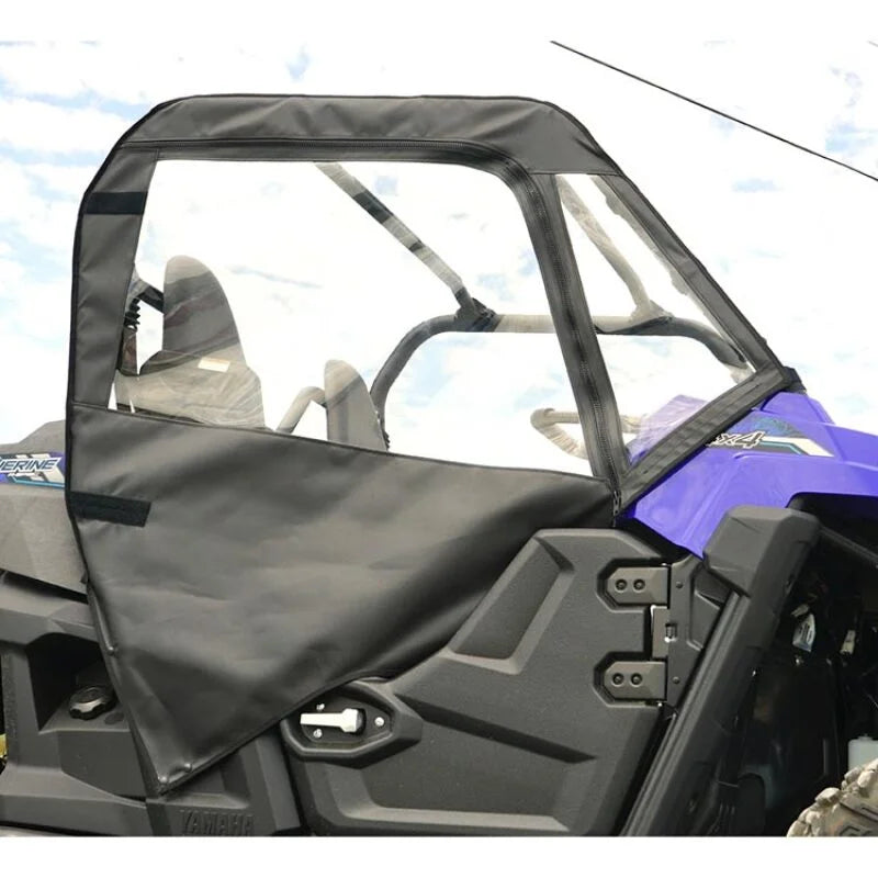 Seizmik 14+ Yamaha Viking/VI/Wolverine Soft Doors w/ Zippers Kit - Detail View