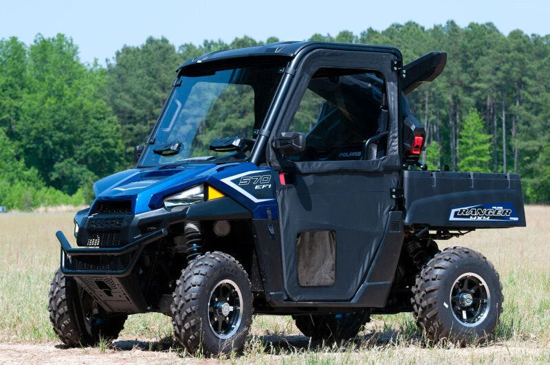 Seizmik 15-21 Polaris Ranger 570/800/EV Mid-Size Pro-fit Door Kit - Back View