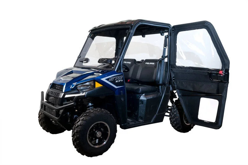 Seizmik 15-21 Polaris Ranger 570/800/EV Mid-Size Pro-fit Door Kit - Installation View
