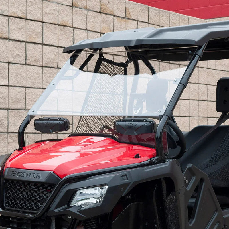 Seizmik 15-23 Honda Pioneer 500/520 Windshield Versa-Vent - Installation View
