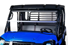 Load image into Gallery viewer, Seizmik 15-23 Kawasaki Mule PRO-FX/FXT Windshield Folding UV1S Poly - Back View