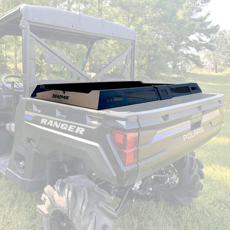 Seizmik 15-24 Can-Am HD7-10 Defender/Polaris 570-1000 Ranger XP/Crew Bed Rack Basket - Main Product View