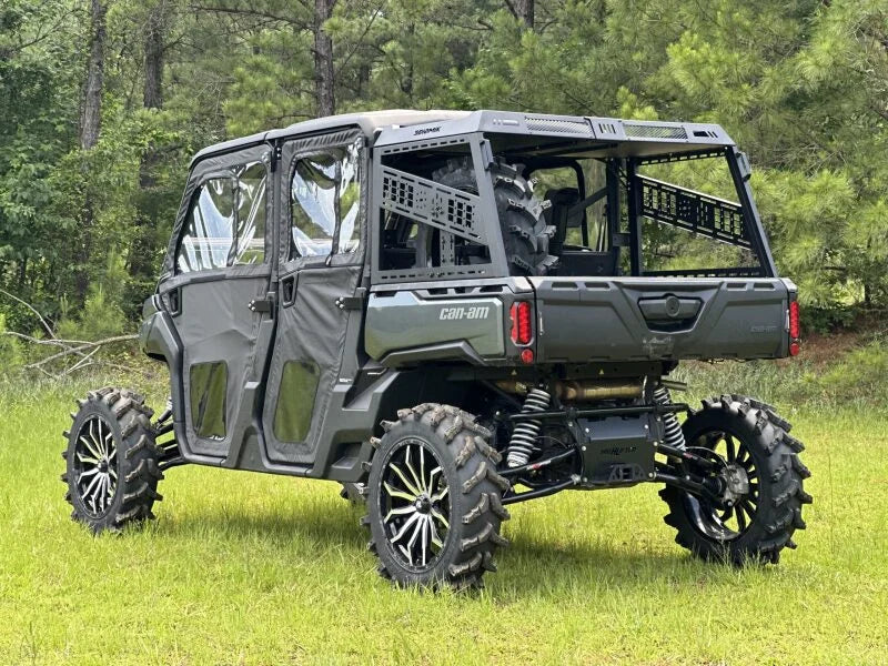 Seizmik 15-24 Can-Am HD7-10 Defender/Polaris 570-1000 Ranger XP/Crew Bed Rack Full Height - Installation View