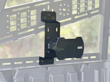 Load image into Gallery viewer, Seizmik 15-24 Can-Am HD7-10 Defender/Polaris 570-1000 Ranger XP/Crew Bed Rack Spare Tire Holder - Back View