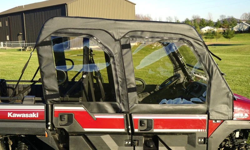 Seizmik 15+ Kawasaki Mule PRO-DXT/FXT Soft Upper Door Kit - Main Product View