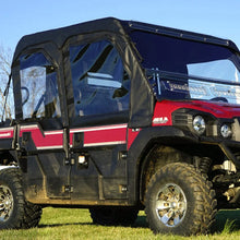 Load image into Gallery viewer, Seizmik 15+ Kawasaki Mule PRO-DXT/FXT Soft Upper Door Kit - Side View