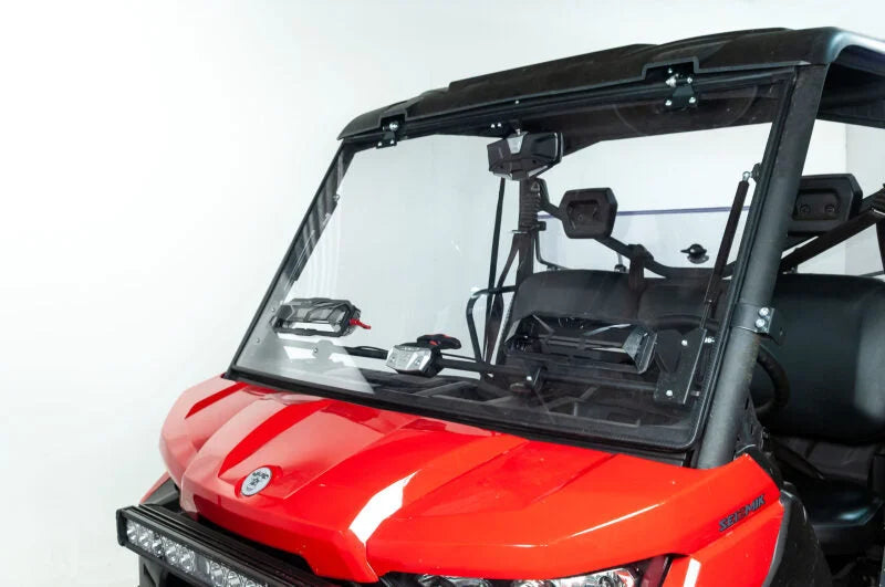 Seizmik 16-23 Can Am Defender HD5-HD10/MAX Windshield Flip Up Vented - Main Product View