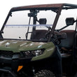 Load image into Gallery viewer, Seizmik 16-23 Can Am Defender HD5-HD10/MAX/XT/PRO Windshield Folding UV1S Poly - Back View