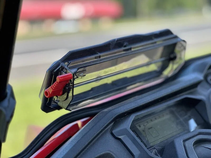 Seizmik 16-23 Honda Pioneer 1000/ 5 Windshield Vented AR2 - Back View