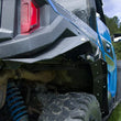 Load image into Gallery viewer, Seizmik 16-23 Polaris General 1000/ 4 HDPE Fender Flares Kit - Black - Back View