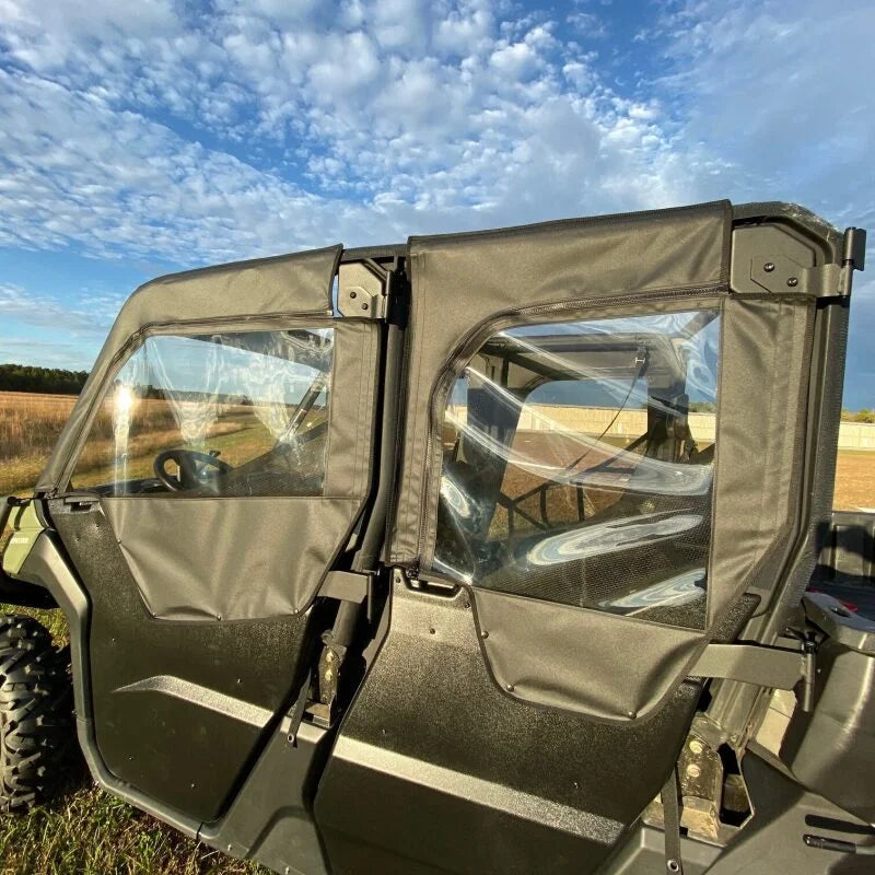 Seizmik 17-22 Can Am Defender HD7-HD10 Soft Upper Door Kit - Side View