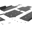 Load image into Gallery viewer, Seizmik 20-21 Polaris RZR 1000/XP UHMW Skid Plate w/Rock Slider Kit - Black