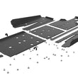 Load image into Gallery viewer, Seizmik 20-21 Polaris RZR Pro XP UHMW Skid Plate w/Rock Slider Kit - Black