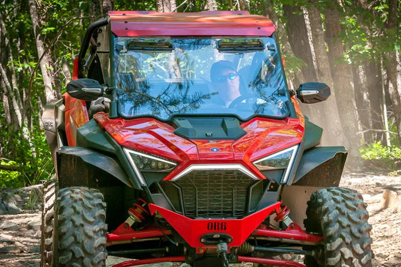 Seizmik 20-23 Polaris RZR PRO XP/4/S/ RZR Turbo R/4/S Tool-Less Windshield Vented HC - Side View