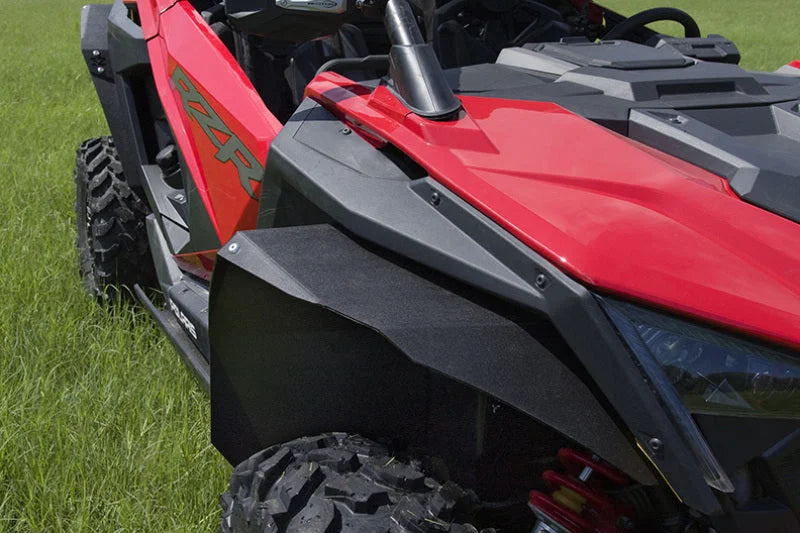 Seizmik 20-23 Polaris RZR Pro XP/4 HDPE Fender Flares Kit - Black - Installation View
