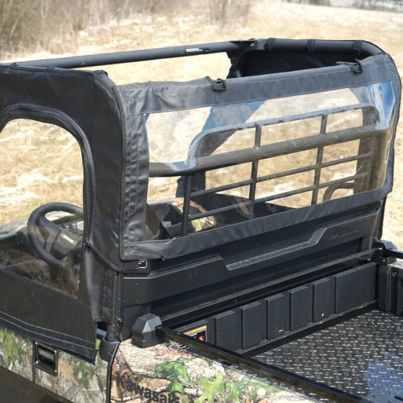 Seizmik 21-23 Kawasaki Mule PRO-MX Soft Upper Door Kit with Rear Window - Side View