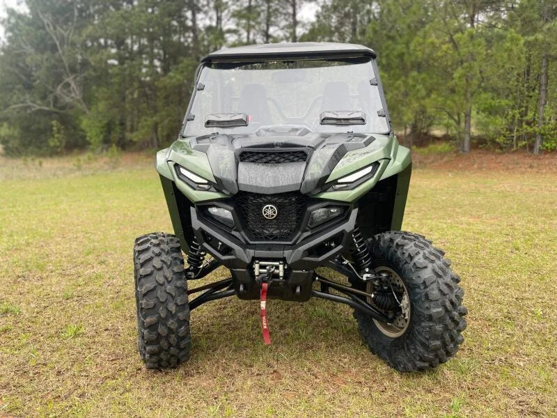 Seizmik 21-23 Yamaha Wolverine RMAX 2/4 1000/ Ltd/R-Spec/Sport/XT-R Windshield Vented AR2 - Back View