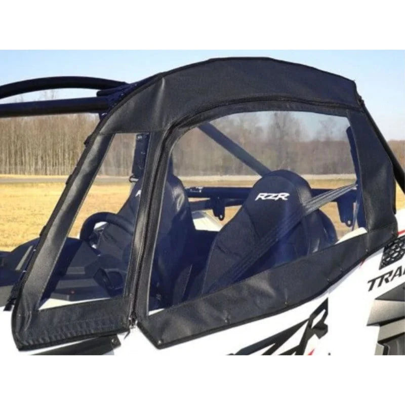 Seizmik 21-24 Polaris 900-1000 RZR Trail/S Soft Doors w/ Zippers Kit - Side View