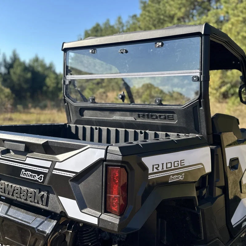 Seizmik 24+ Kawasaki Ridge Rach Rear Folding Windshield- UV - Main Product View