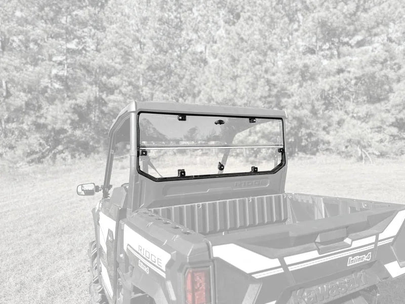 Seizmik 24+ Kawasaki Ridge Rach Rear Folding Windshield- UV - Additional View 5