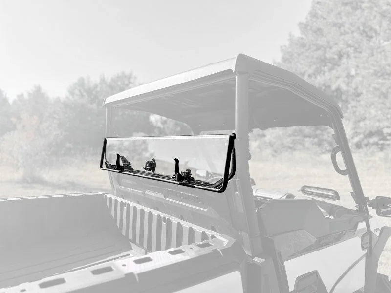 Seizmik 24+ Kawasaki Ridge Rach Rear Folding Windshield- UV - Additional View 6