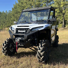Load image into Gallery viewer, Seizmik 24+ Kawasaki Ridge Ranch Tool Less Windshield - Hardcoated - Back View