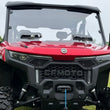 Load image into Gallery viewer, Seizmik 25+ CFMoto U10/10 XL Pro Toolless Windshield - UV - Side View