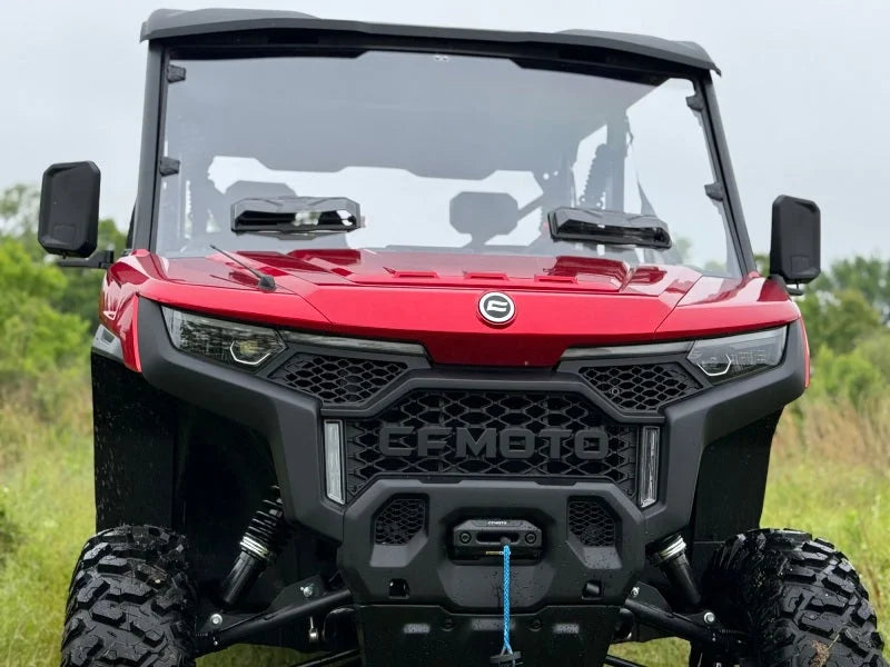 Seizmik 25+ CFMoto U10/10 XL Pro Toolless Windshield - UV - Side View