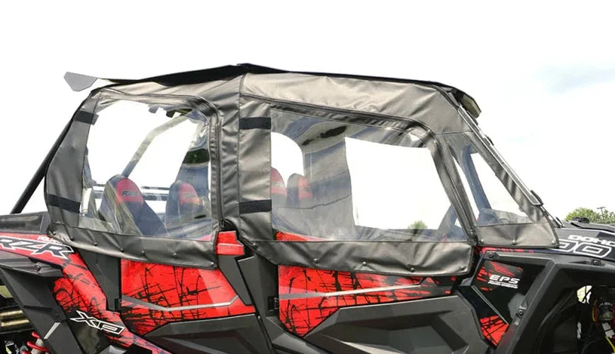 Seizmik 14+ Polaris RZR XP 1000 4/ RZR Turbo XP 4 Full Cab Kit - Back View