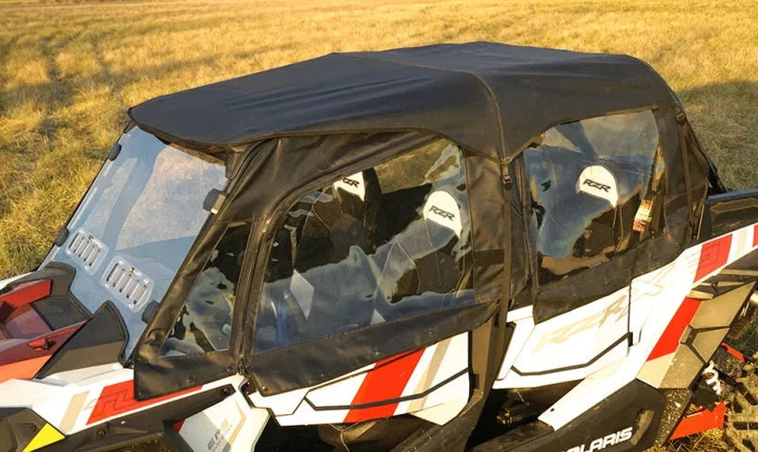 Seizmik 14+ Polaris RZR XP 1000 4/ RZR Turbo XP 4 Full Cab Kit - Installation View