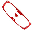 Load image into Gallery viewer, Seizmik Halo R Series - Bezel/Cap Kit - Red - Side View