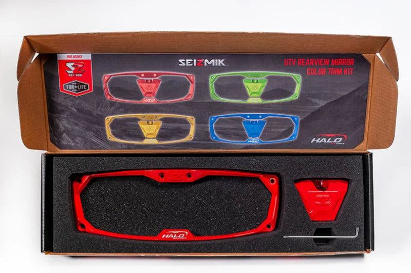 Seizmik Halo RA Cast Color Kit - Red - Back View
