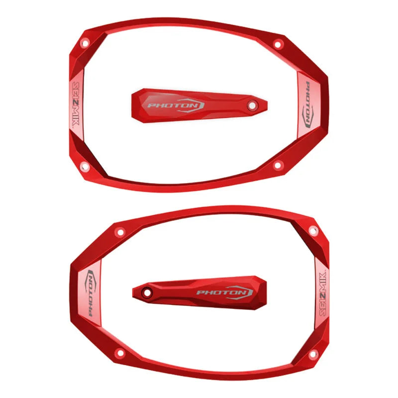 Seizmik Photon Color Trim Kit - Red - Side View