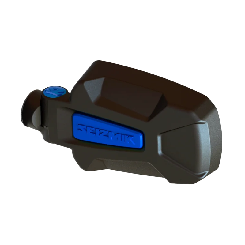 Seizmik Pursuit Mirror Color Insert Kit - Blue - Side View