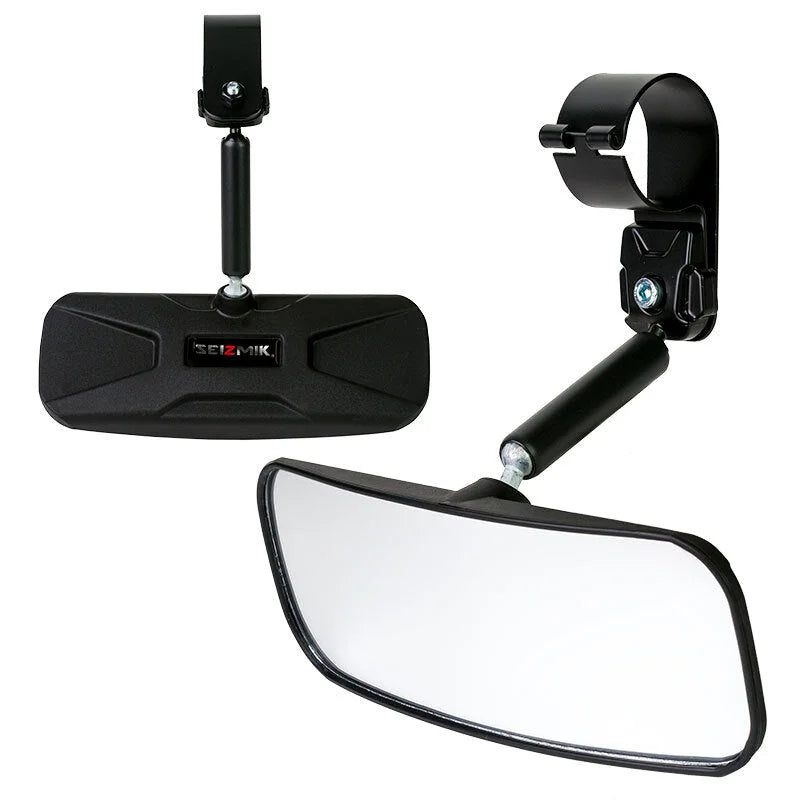 Seizmik Rearview Auto Style Steel Clamp 2 in. - Back View