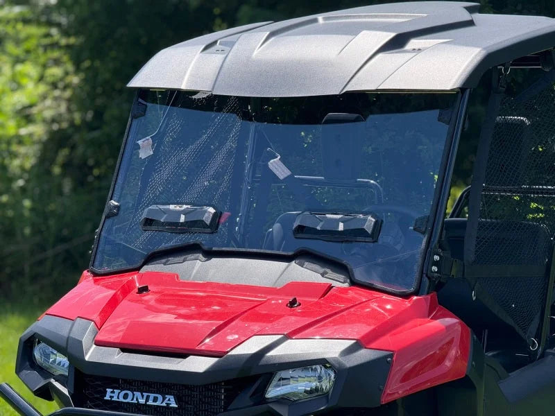 Seizmik Vented Tool-Less Windshield Hard Coated fits 2014-2025 Honda Pioneer 700 - Main Product View