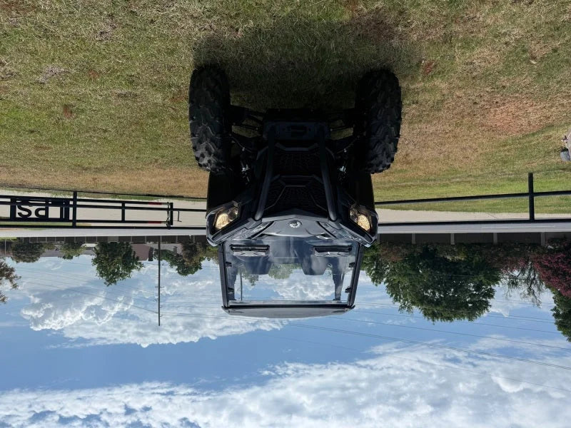 Seizmik Vented Tool-Less Windshield UV fits 2018-2024 Can-Am Maverick Trail - Side View