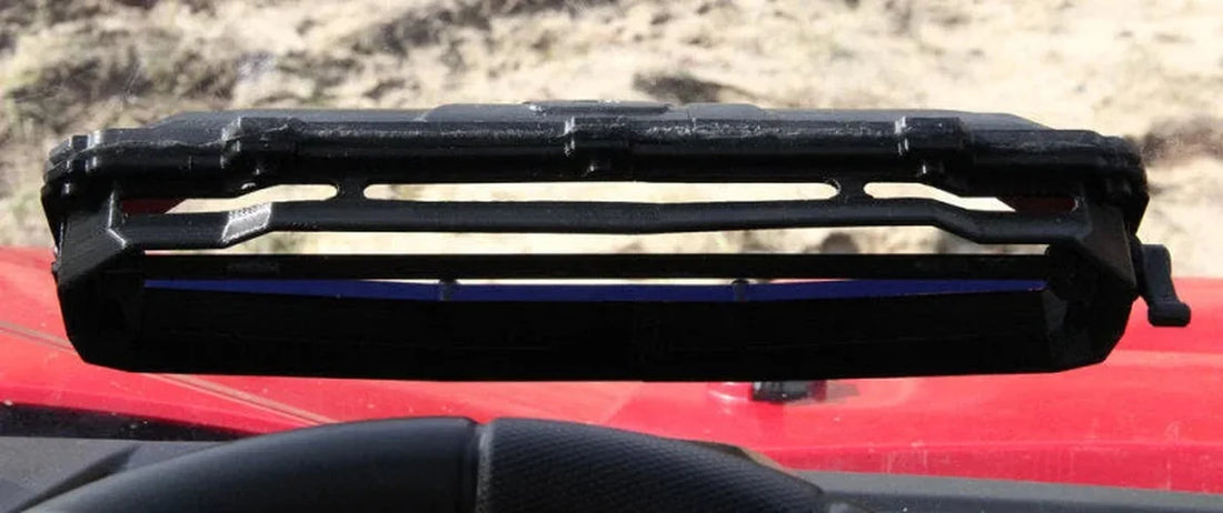Seizmik Versa-Vent Windshield HC Poly - Back View