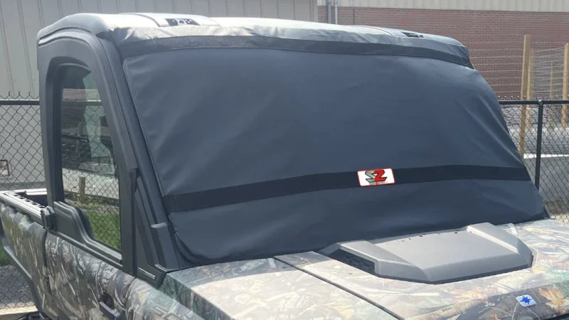 Seizmik Windshield Protector - Black fits 2024+ Polaris Ranger XD 1500