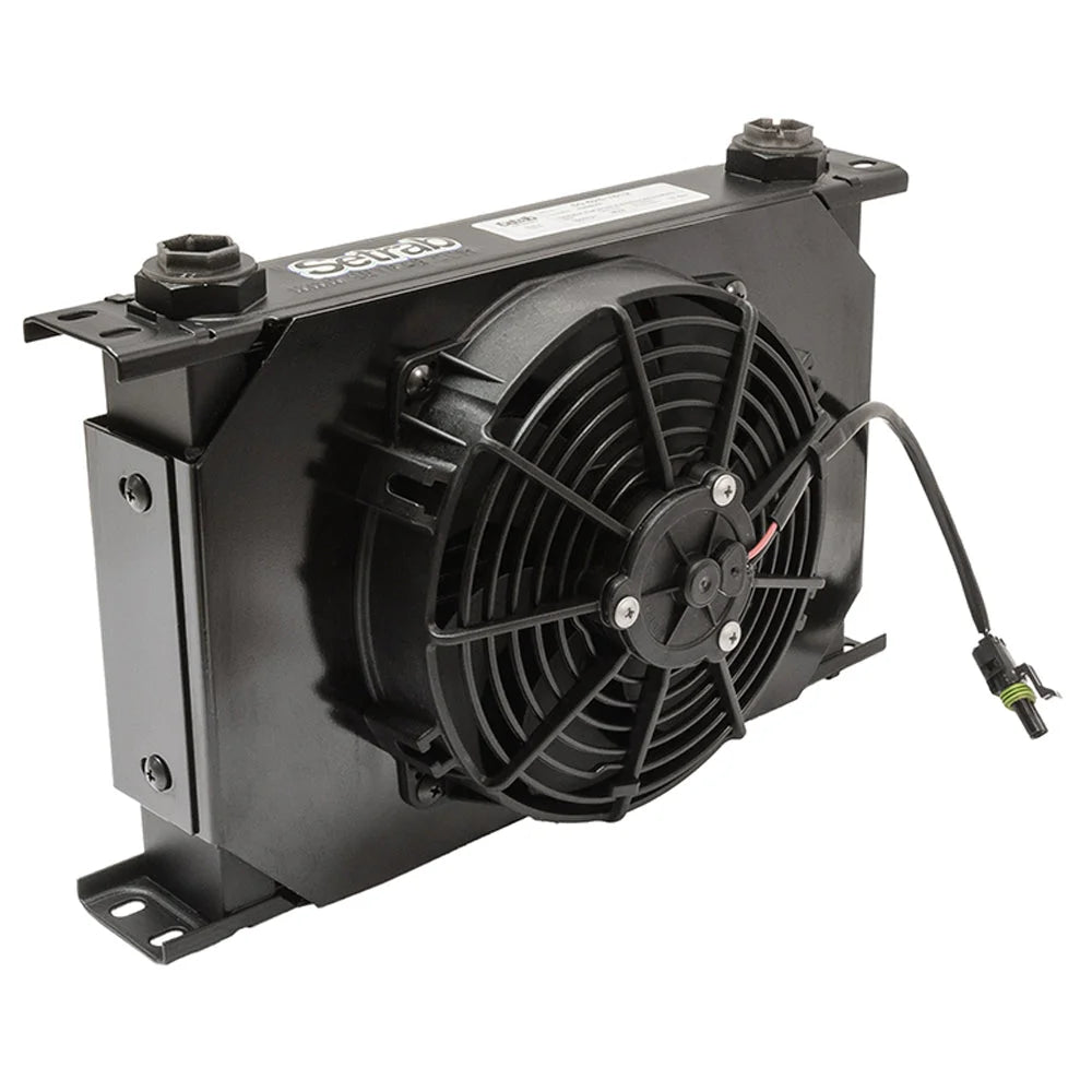 Setrab 6-Series 25 Row Oil Cooler w/Fan FP625M22I