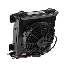 Load image into Gallery viewer, Setrab Series-3 Oil Cooler - 32-Row w/12-Volt Fan FP332S-M22I
